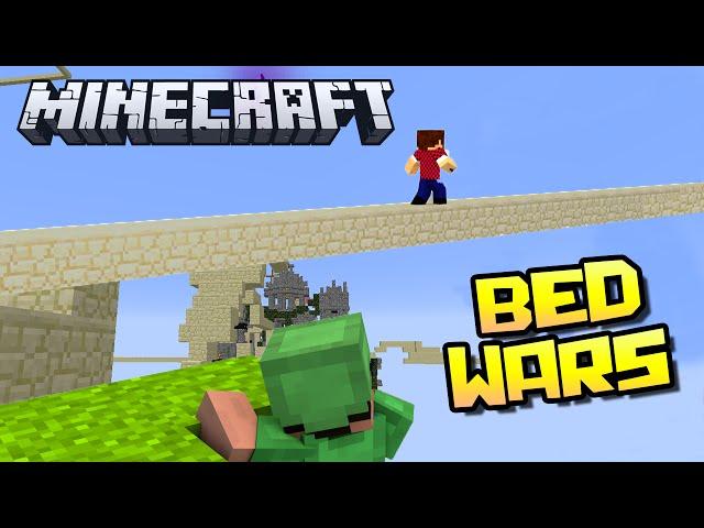 ЗЕЛЁНЫЙ ИГРАЕТ В ПРЯТКИ - Minecraft Bed Wars (Mini-Game)