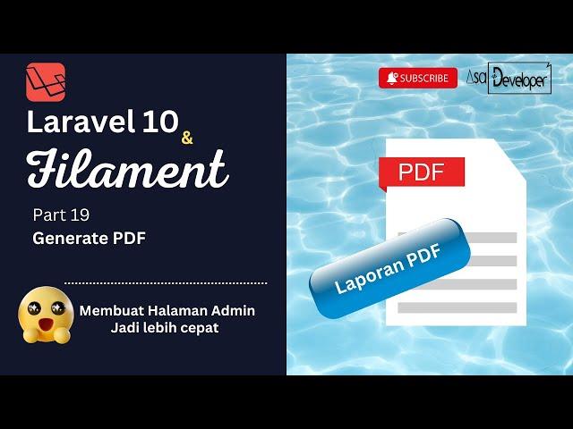 Laravel 10 & Filament - Generate PDF