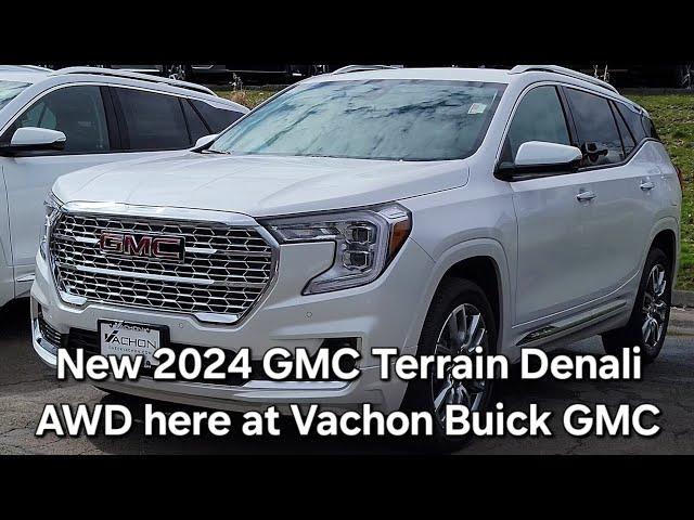 New 2024 GMC Terrain Denali AWD at Vachon Buick GMC - Car Tour