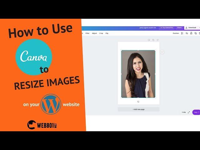 How to Use Canva for FREE - Resize Images for Your WordPress Website [2021]