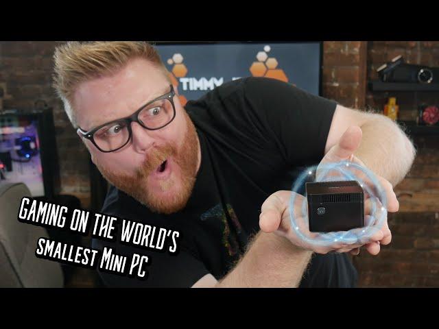 GAMING ON THE WORLDS smallest PC!