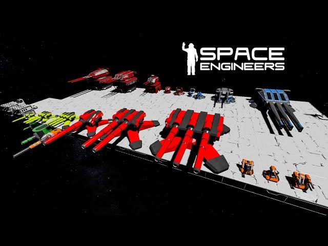 Space Engineers - ТОП 3 мода на вооружение!