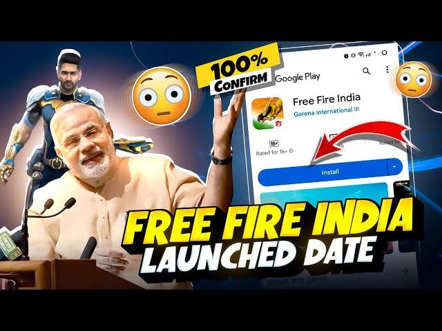 Finally FREE FIRE INDIA   New Version Official Good News 