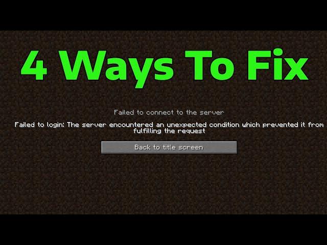 Fix Minecraft "Failed to Connect to The Server : Invalid Session" 2025 | How To