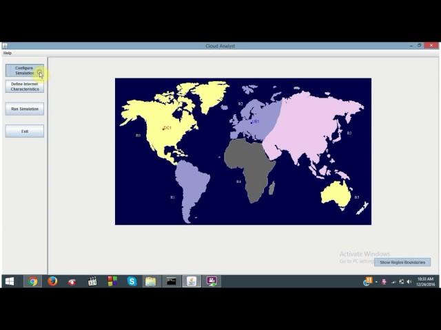 Cloud Analyst Simulation | Cloud Analyst Projects