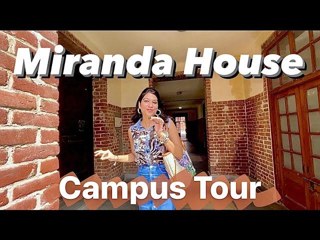 Miranda House, Delhi University CAMPUS TOUR | Marisha Gupta