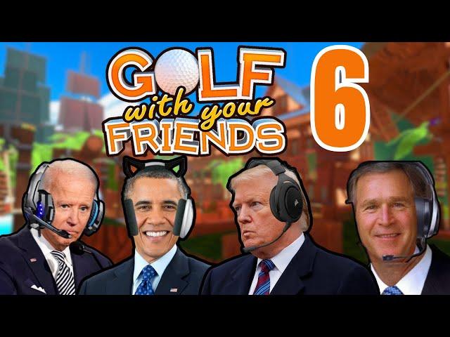 US Presidents Play Golf with Your Friends (Part 6)