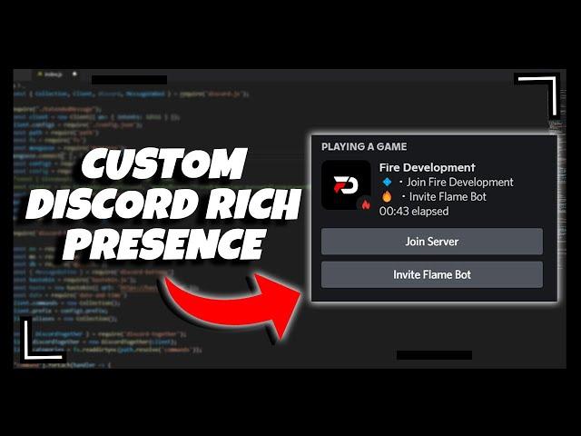 How to make a Custom Discord Rich Presence