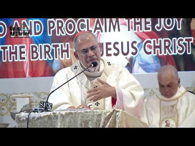 Cardinal Filipe Neri Ferrão Christmas Vigil Mass Sermon | 11:30 PM, 24 Dec | Exposition Day 34