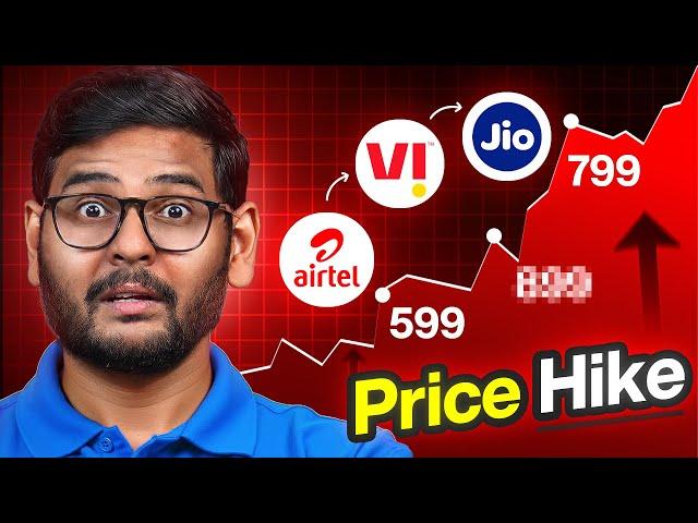 Why Jio Airtel & Vi Will Hike Price Again?