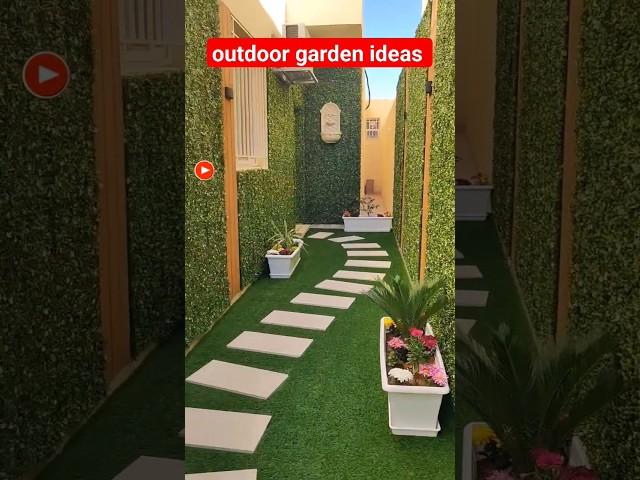 Small yard landscaping ideas/artificial green wall garden panels#shorts #interiordesign#garden