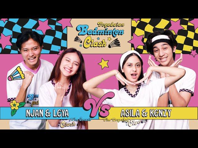 NJAN & LEYA vs KENZY & ASILA - PEGADAIAN BADMINTON CLASH!