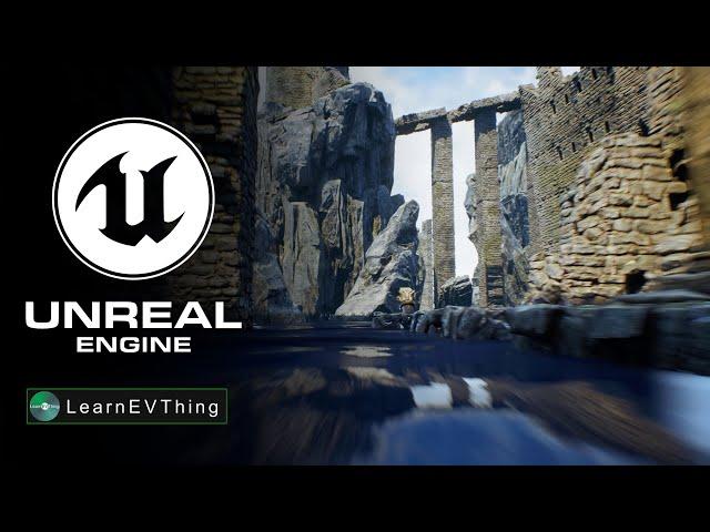 Photorealistic castle stone 4K realtime - Realistic Landscapes Unreal Engine 4k