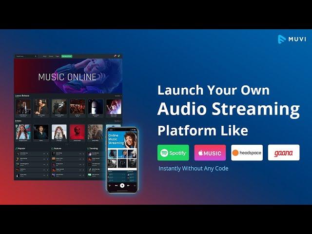 How to launch your own Audio Streaming Platform like Spotify, Apple Music & Audible?