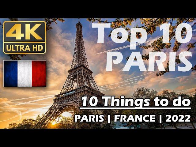 Best things to do in Paris 2023 | 4K