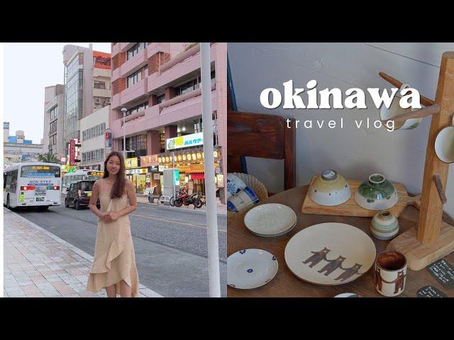 a week in okinawa travel vlog (american village, shuri castle, okinawa world, kokusai dori!!) 