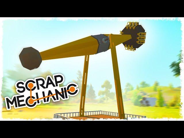 БИТВА: СТРОИМ КАРУСЕЛИ В SCRAP MECHANIC!!!