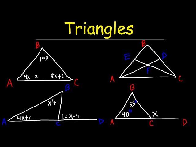 Triangles - Basic Introduction, Geometry