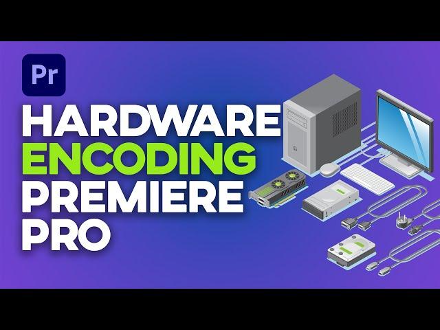 HARDWARE ENCODING FUNKSIYASINI PREMIERE PRO DASTURIDA YOQISH