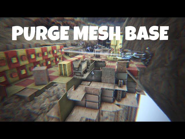 WIPING PURGE MESH BASE [SMALL TRIBES] ARK PS4