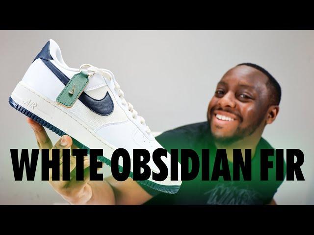 Nike Air Force 1 NN White Obsidian Fir On Foot Sneaker Review QuickSchopes 670 Schopes HF4298 100