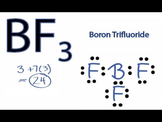 BF3 Lewis Structure: How to Draw the Lewis Structure for BF3