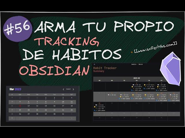 #56 Habits tracker in Obsidian | Seguimiento de hábitos en Obsidian #Dataview