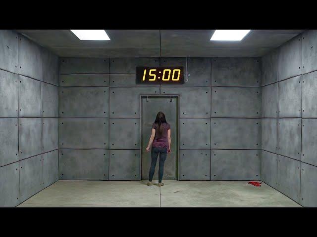 Girl Wakes up Trapped in an Empty Room And Has 15 Minutes to Escape