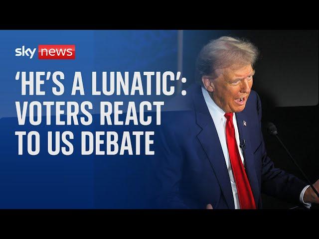 What did voters make of Harris-Trump debate? | US Election 2024