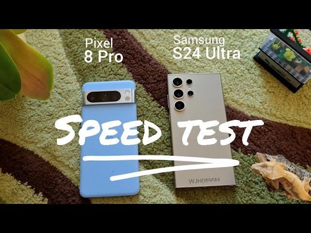 Samsung S24 Ultra vs Pixel 8 Pro [Speed test]