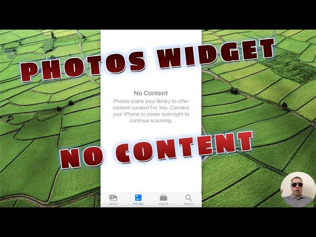 How To Fix iPhone Photos Widget Not Working