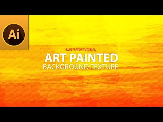 How to Create Art Painted Background Texture in Adobe Illustrator @AllFreePik