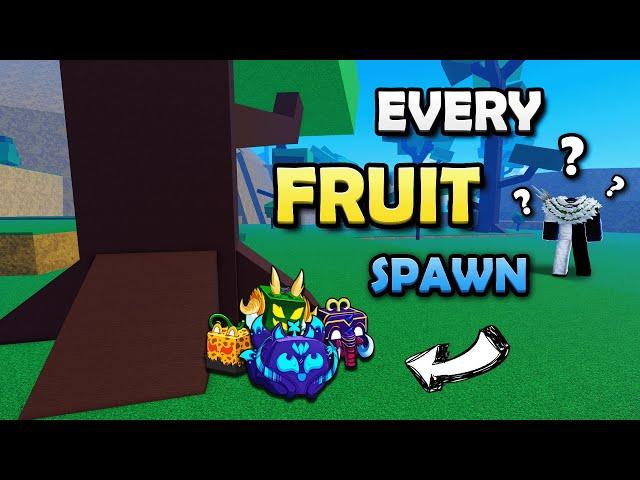ALL Fruit Spawn Locations in EVERY Sea | Blox Fruits