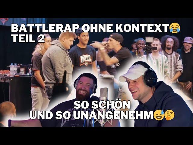 BATTLERAP OHNE KONTEXT TEIL 2 Lachkick Garantie reaction