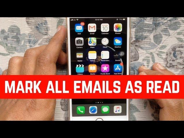 How To Mark All Emails as Read on iPhone