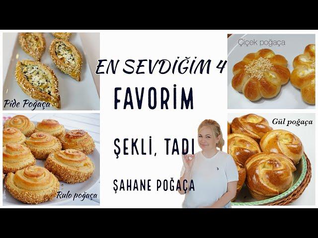 En Sevdiğim 4 Favori Poğaça ! Şekli, Tadı Şahane Poğaça Tariflerim