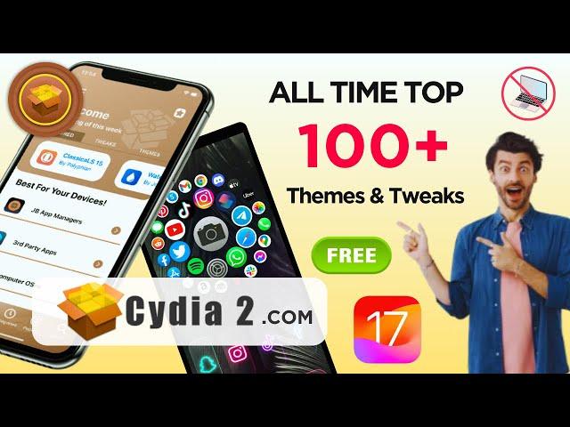 Cydia 2 for iOS 17.2 - iOS 15 | No Jailbroken No PC | How to get Cydia for iOS 17 ? | 100% working 