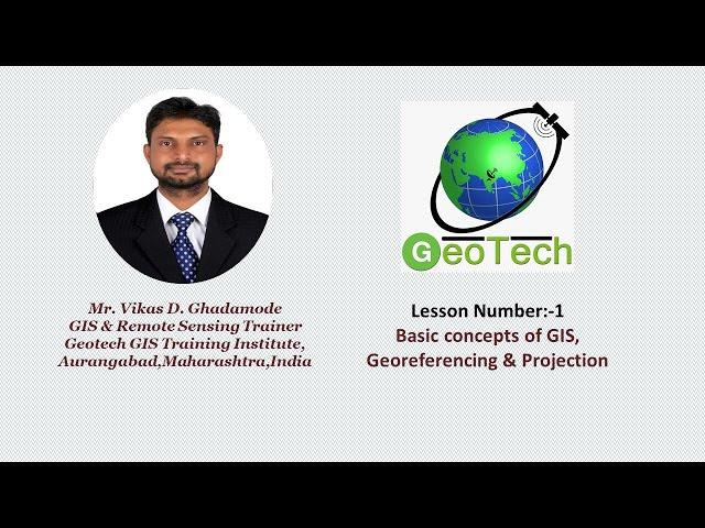 QGIS Lesson-1 QGIS absolute beginners, Georeferencing & Projection