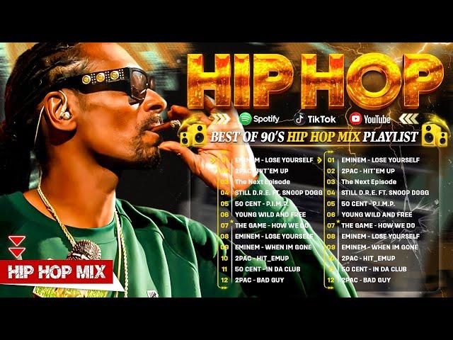 Best of Old School Hip Hop 90's Mix Snoop Dogg, Dr. Dre, 50 Cent, Eminem, Ice Cube, Juicy