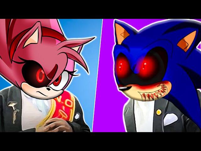 Sonic.EXE vs Amy.EXE — Coffin Dance Song Battle Meme Astronomia (Cover)