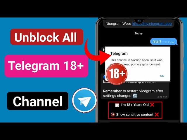 How to Fix Can't Be Displayed in Telegram | Fix This Channel Cannot Be Displayed Telegram