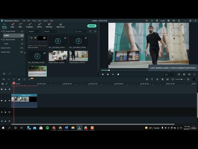 9  Reverse video in FIlmora - FREE-TUTORIALS