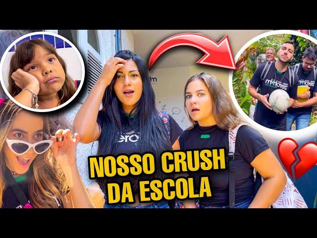 O MEU CRUSH DA ESCOLA! ️ *volta às aulas* (novelinha)