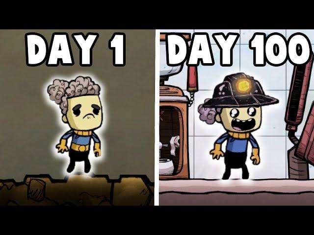 I Played 100 Days Of Oxygen Not Included