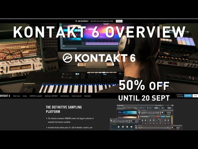 NATIVE INSTRUMENTS - KONTAKT 6 OVERVIEW