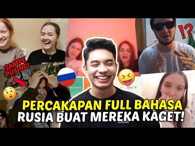 Ketika Aku Ngomong Full Bahasa Rusia ! Semuanya Langsung Kaget !! WKWKWK - OmeTV Internasional