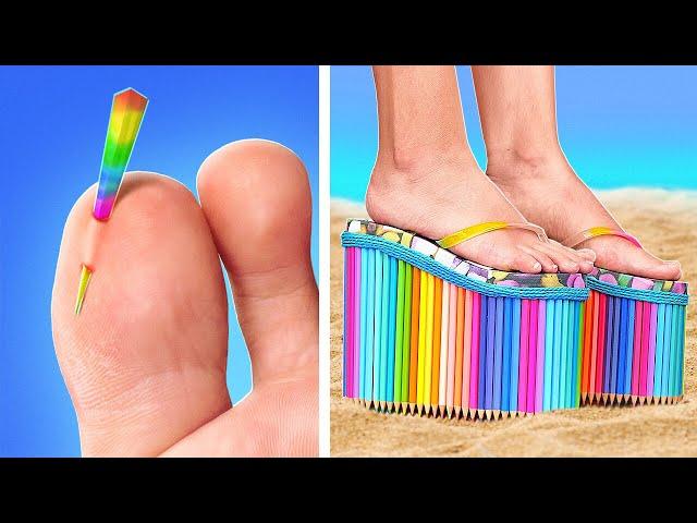 WOW! Rainbow Is Everywhere! *Cute Unicorn Gadgets and Colorful DIY*