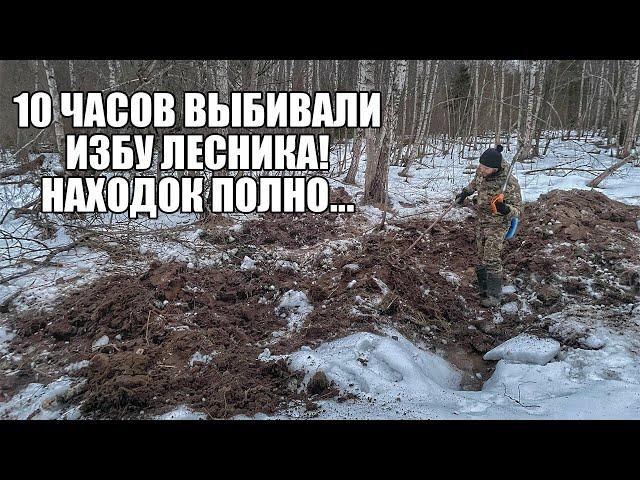 ВСКРЫЛИ НЕТРОНУТУЮ ИЗБУ ЛЕСНИКА! Поиск с металлоискателем / Russian Digger