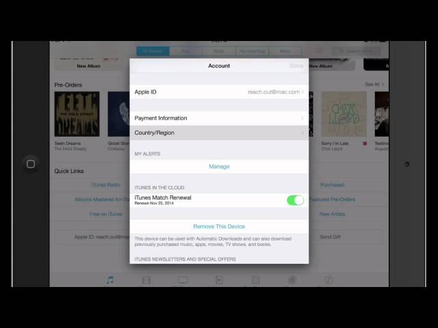 How to Change My Country in the Store on an iPad : iPad Answers