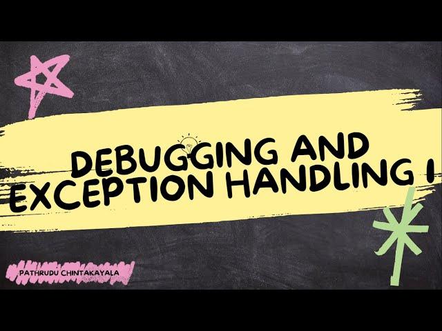 28 - Debugging and Exception Handling  1 || UiPath Developer Training Basic to Advanced